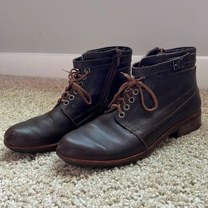 Naot Kona Size 39 Brown Leather Boots